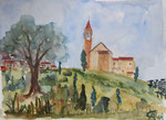 Bei Grossetto, Aquarell (2012)