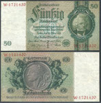 Ro 175a ( Friedensdruck - ausgegeben ab Frühjahr 1934 - KN 7 stellig )