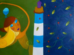 Grand vent sur le phare. © Saelle Knupfer, 2012