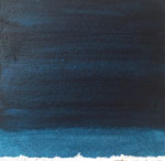 Paysage sur papier. Acryl. ©Saëlle Knupfer