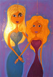 Salomé et Jade © Saëlle Knupfer, 2013