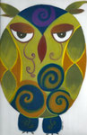 Le Hibou patient. © Saelle Knupfer, 2012