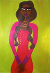 Tzigane (sur bois, 70x100) © Saëlle Knupfer, 2013