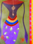 La gardienne du Silence. (triptyque) © Saelle Knupfer, 2012