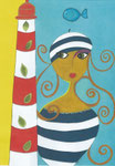 Elle attend le prochain bateau. © Saelle Knupfer, 2011