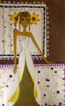 Eve-Eléonore. Néopastel sur papier. 30x40. © Saëlle Knupfer