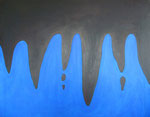 blue and black 2, acrylic on canvas, 116.6×91cm