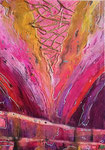 WASHINGTON MEXICAIN - 70 X 50-Acrylique-glacis aux encres