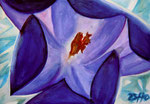 Lilac spring, Aquarell/Aquarellstifte,  21 x 30, 2020