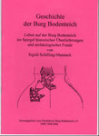 Heft Nr. 1, "Geschichte der Burg Bodenteich; Autor: S.Schilling-Mannack