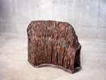 透木-Sukigi- / copper / H75xW100xD40, 2005