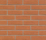 F227, terracotta, genarbt, besandet