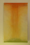 in der Mitte (Spachtel und Acryl)