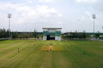 Bauyemas Int Cricket Ground, KL, Malaysia from the observation deck