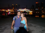 Yangtze River cruise by night