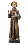 statua San Francesco d' Assisi in legno