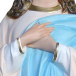 statua Madonna Assunta al Murillo cm 157 - Mani