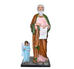 statua San Matteo Evangelista cm 160