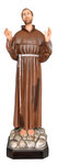 statua San Francesco d' Assisi cm. 85