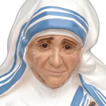 statua Madre Teresa di Calcutta cm 60 - volto