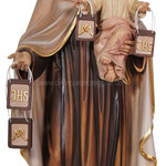 statua Madonna del Carmine in legno - busto