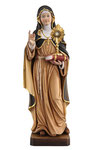 statua Santa Chiara in legno