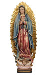 statua Madonna di Guadalupe in legno