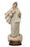 statua Madonna di Medjugorje Regina Pacis in legno