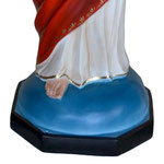 statua Sacro Cuore di Gesù braccia aperte cm 150 -base
