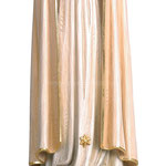 statua Madonna di Fatima in legno - busto