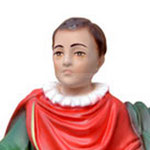 statua San Vito cm 30 -volto
