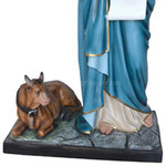 statua San Luca Evangelista cm 160 - base