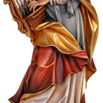 statua Santa Cecilia in legno - busto