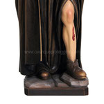 statua San Peregrino in legno - base