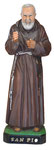 statua San Padre Pio cm 50