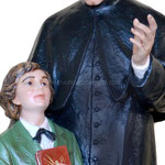 statua San Giovanni Bosco e Domenico Savio cm 118 - mani
