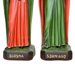 statua Santi Cosma e Damiano cm 60 - base