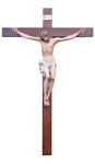 statua Cristo in croce cm 120