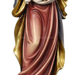 statua Madonna dell' amore in legno - busto