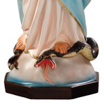 statua Madonna Miracolosa mani giunte cm 135 - base