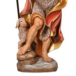statua San Giovanni Battista in legno - base