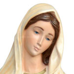 statua Madonna di Medjugorje cm 60 - volto
