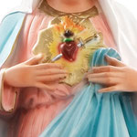 statua Sacro Cuore di Maria cm 50 - mani
