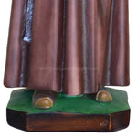 statua San Padre Pio cm 80 -base