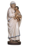 statua Madre Teresa di Calcutta in legno