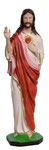 statua Sacro Cuore di Gesù benedicente cm 30