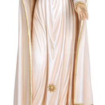 statua Madonna di Fatima V apparizione in legno - busto