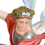 statua San Michele cm 160 - volto