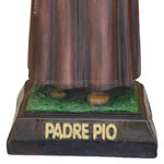 statua San Padre Pio cm 40 -base