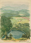 794 Feldsee, Schwarzwald (1950), 10x15 cm, Aquarell